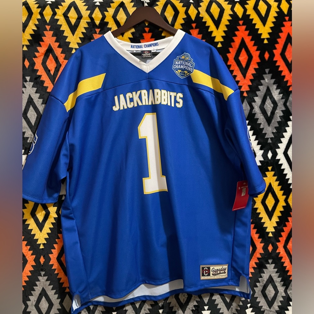 NWT South Dakota State Jackrabbits GameDay Greats 2023 FCS 🏈 National Champions